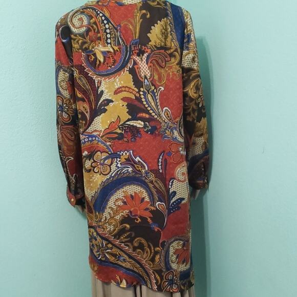 Chico's Long Sleeved Blouse M‎ - Picture 4 of 8